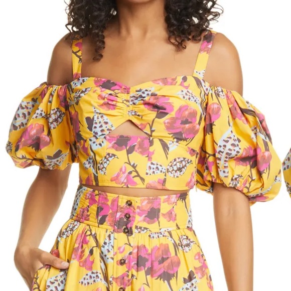 A.L.C. Melody Floral Top - Picture 4 of 11